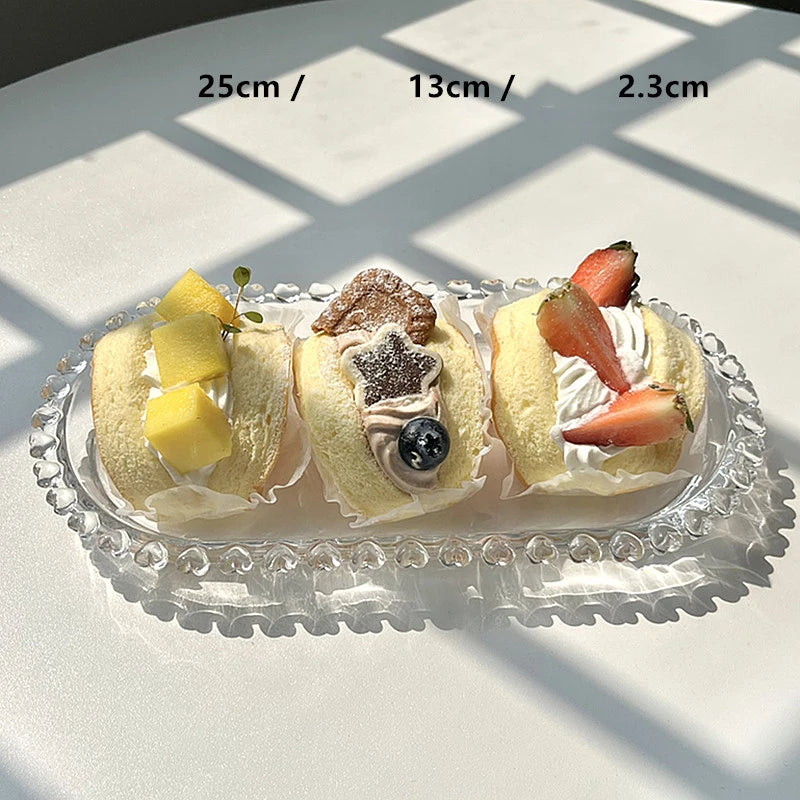 Herzteller Glas - Koreanisches Design - Frühstück & Dessert