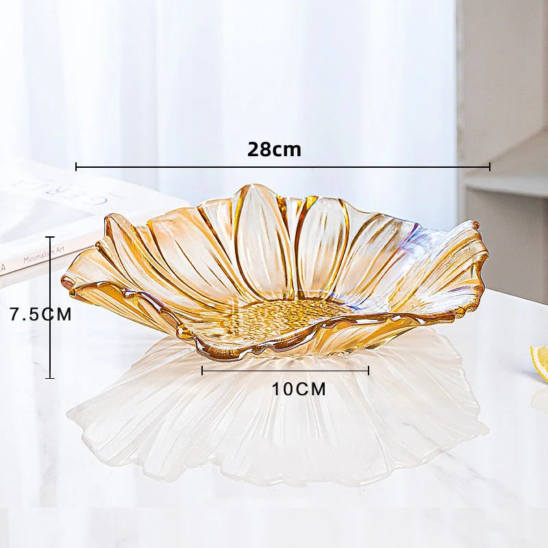 Obstteller – Nordisches Glas – 10 Zoll