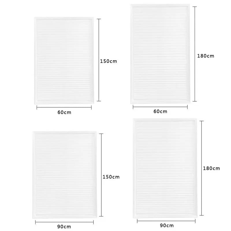 Vorhang – Vliesstoff – 60x150cm – Zuhause Einsatz