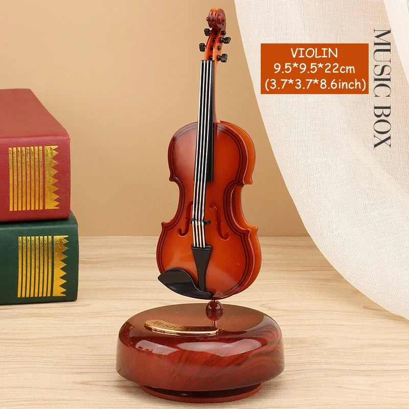 Vintage Spieluhr – Retro Stil – Handgekurbelte