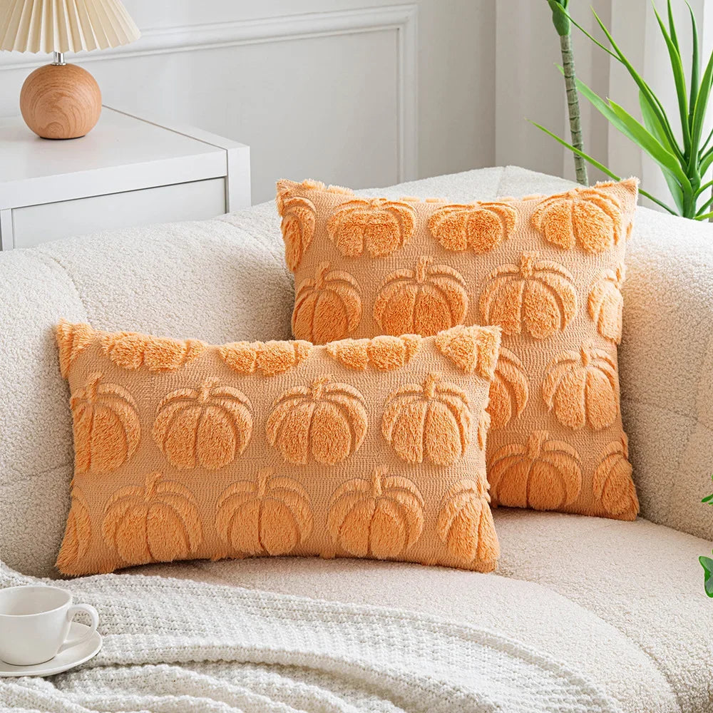 Geometrische Plüsch Kissenbezüge – 100% Polyester – 3 Grössen