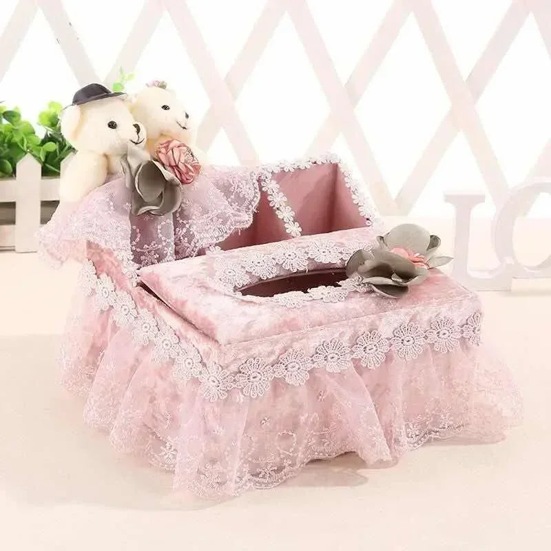 Multifunktions-Aufbewahrungskorb – Europäischer Stil – 29x18x14cm