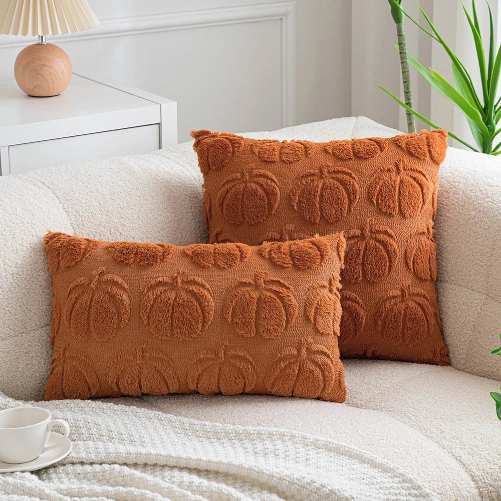 Geometrische Plüsch Kissenbezüge – 100% Polyester – 3 Grössen