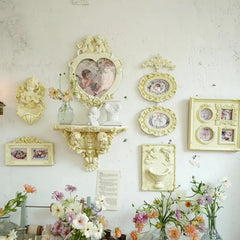 Vintage Fotorahmen aus Harz – Unregelmässiges Design