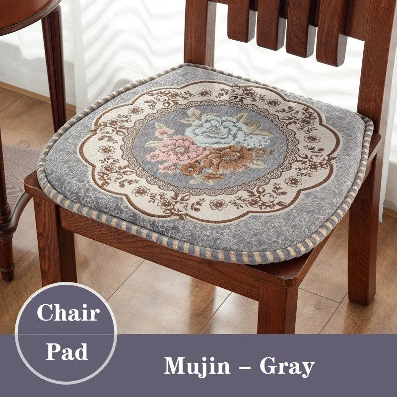 U-förmige Memory-Schaum-Sitzkissen – Blumenmuster 42x44cm