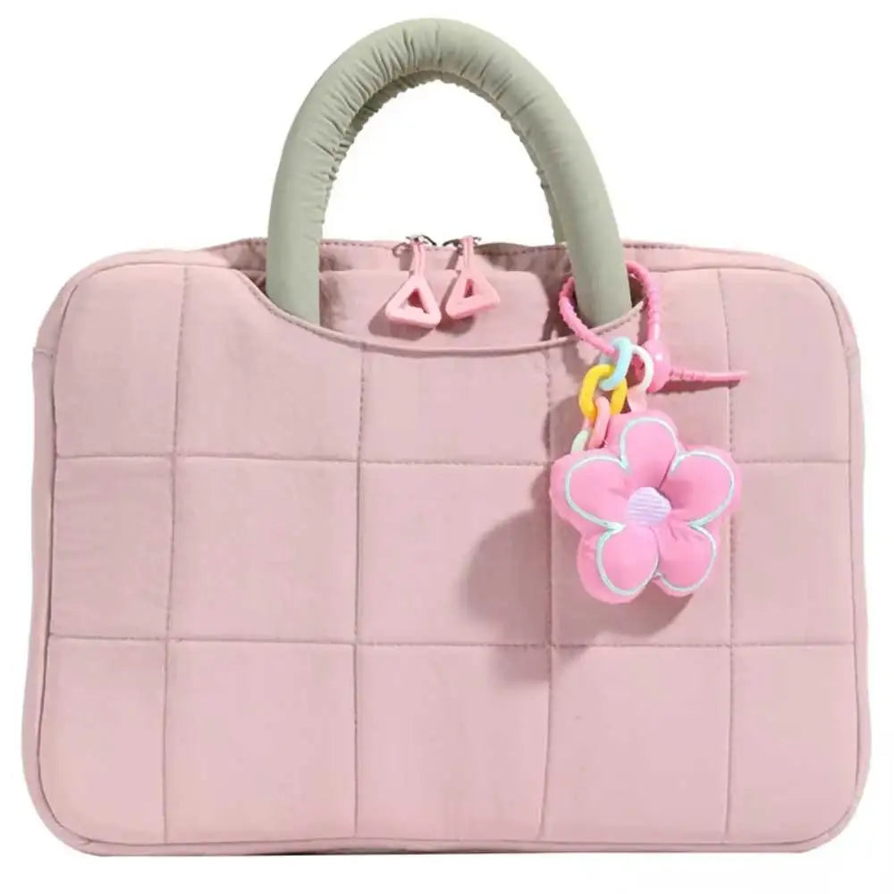 Laptop-Hülle – Polyester Karo – 14/16 Zoll Optionen