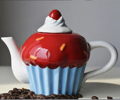 3D Relief Keramik mit marmoriertem und handgezeichnetem Muster in mehrfarbigem Design