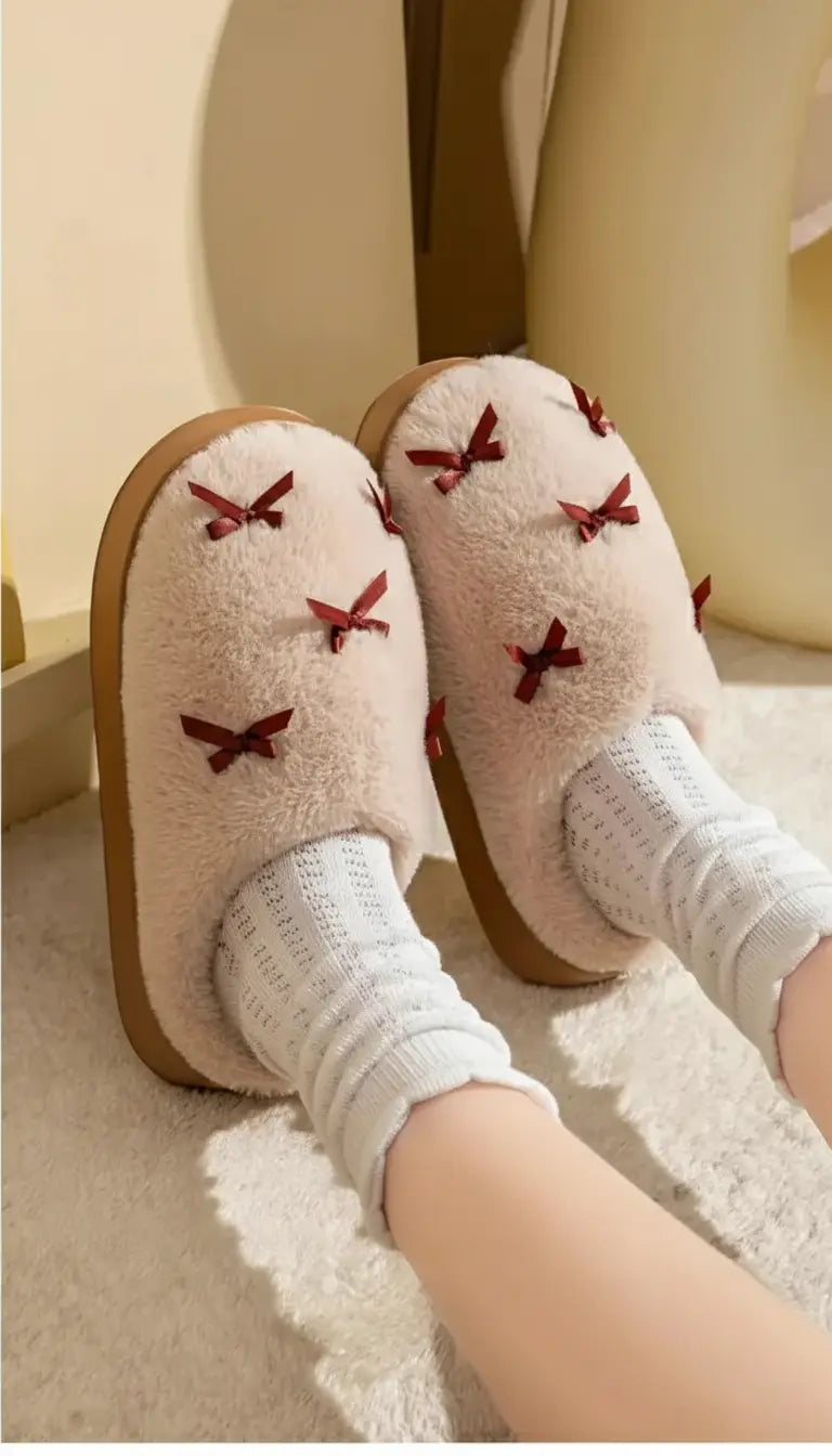 Fluffy Fellpantoffeln – Schön Design – Innenbereich