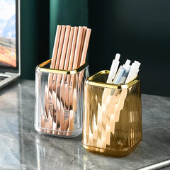 Luxus-Makeup-Organizer – Acryl Design – 7x7x11cm