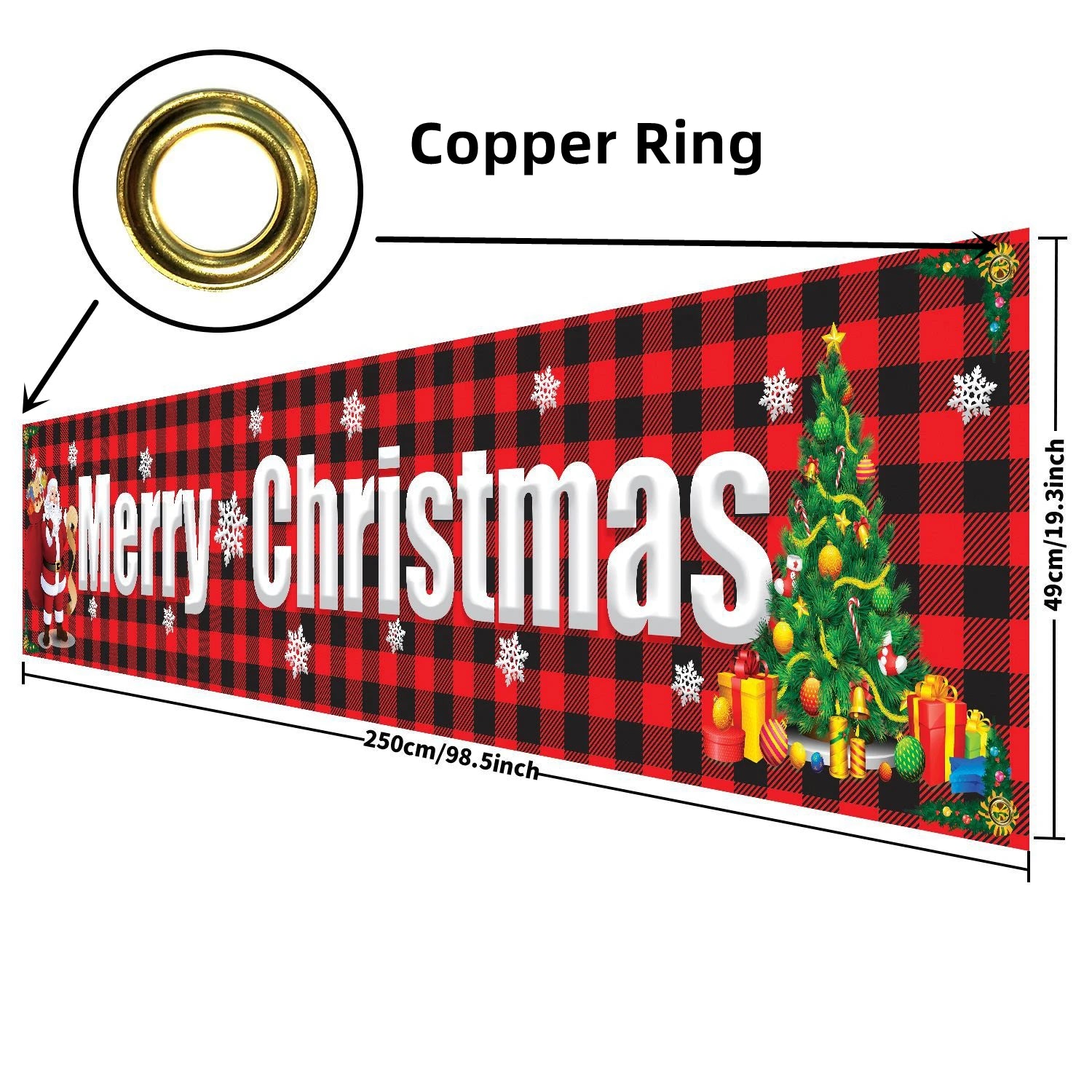 Halloween-Banner – Stoffdesign – 250x48cm