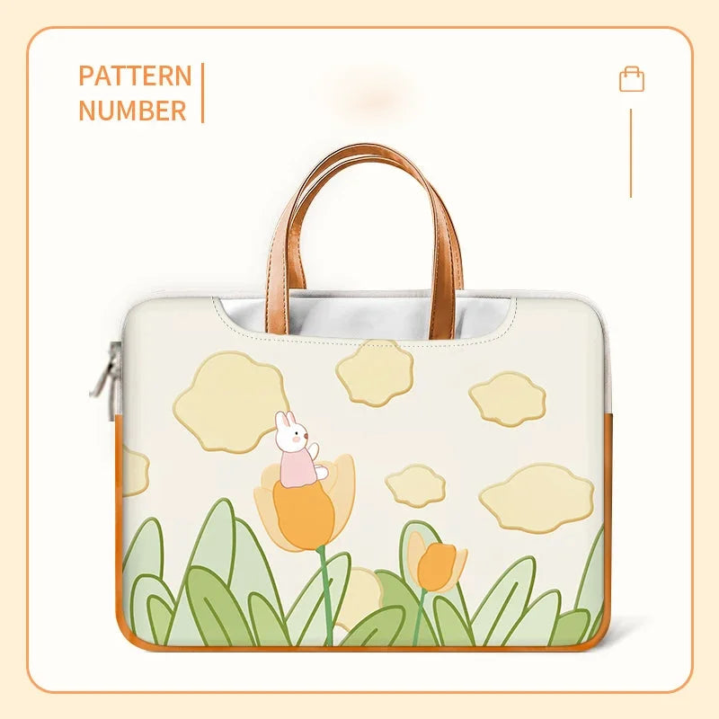 Laptop Tasche PU - Multifunktional 12-17" - Wasserdicht