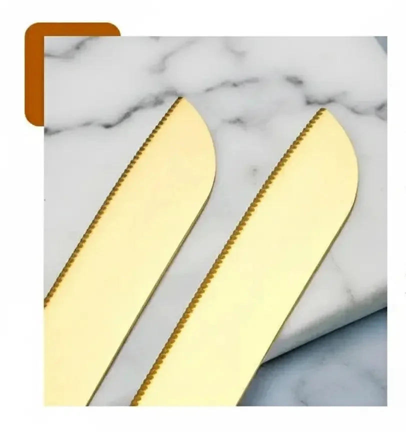 Edelstahl Kuchenschaufel – Keramikgriff, Luxuriöses Design