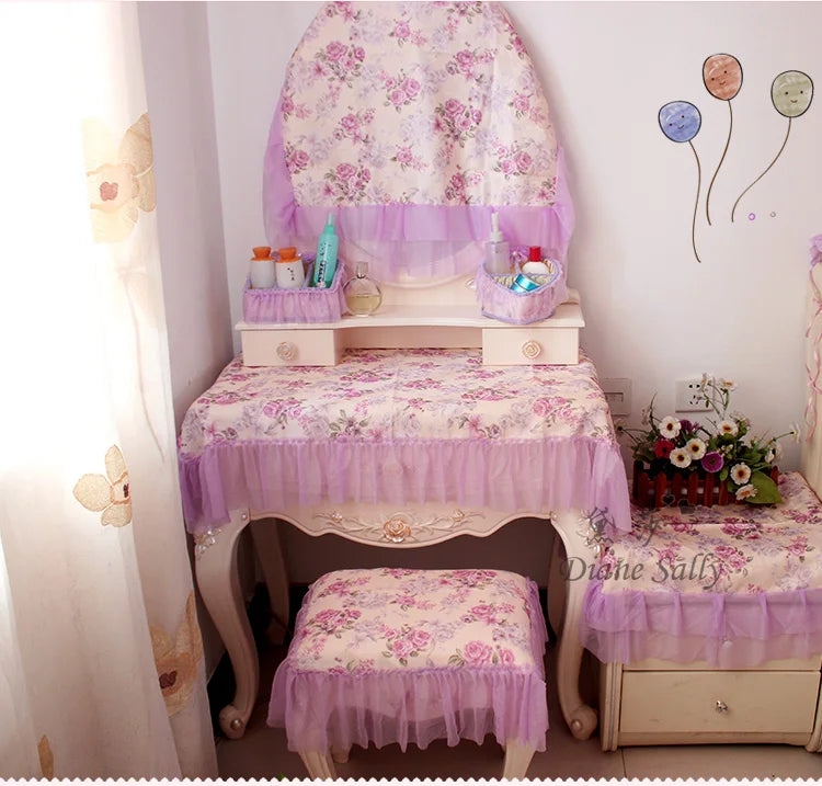 Jacquard Spitze Mesh Tischdecke – Romantik Prinzessin 50X95CM