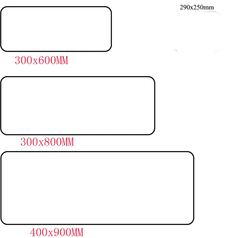Mauspad Gaming – Gummi Deskmat – 1000X500MM