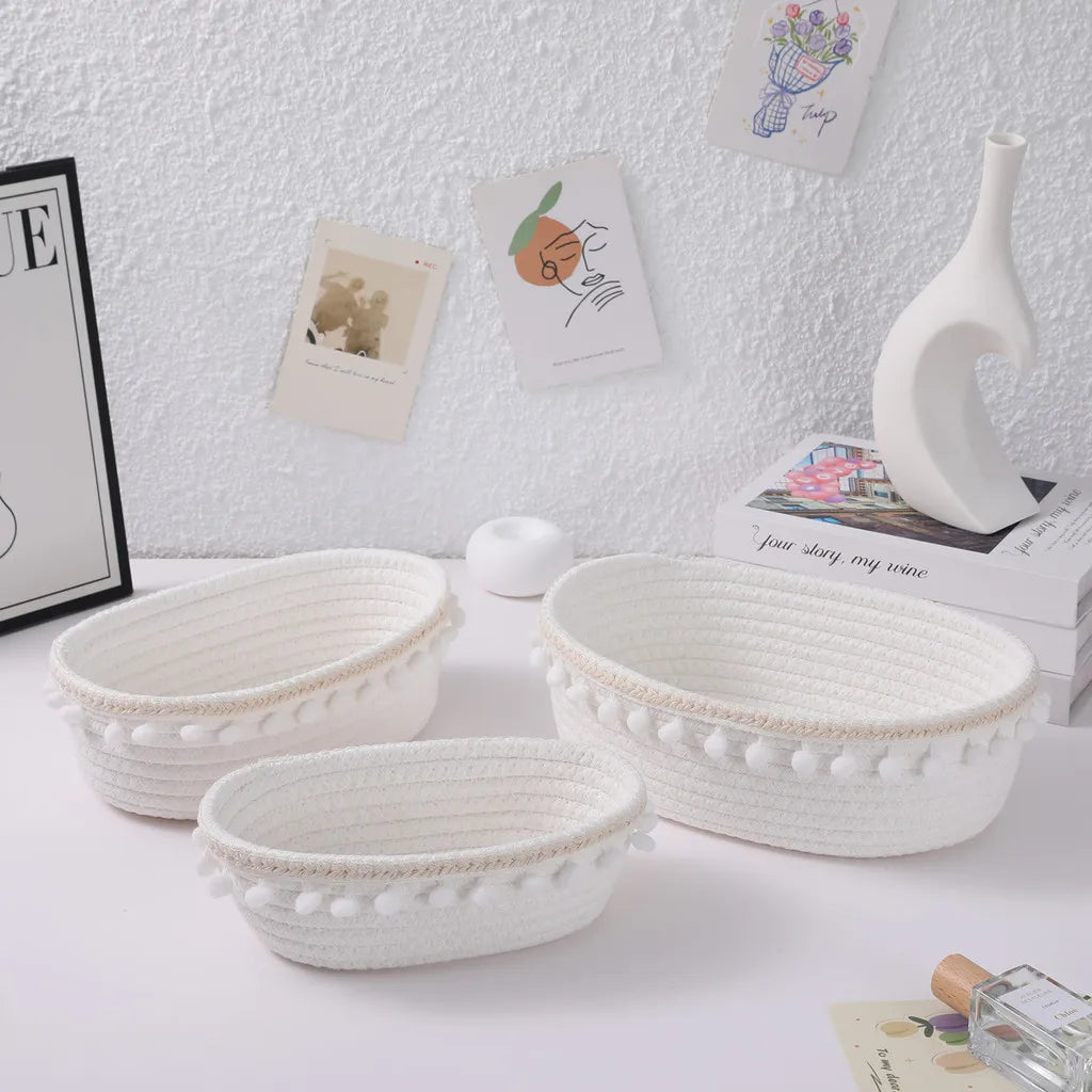 Aufbewahrungskörbe – Pflanzliche Fasern – Verschiedene Grössen