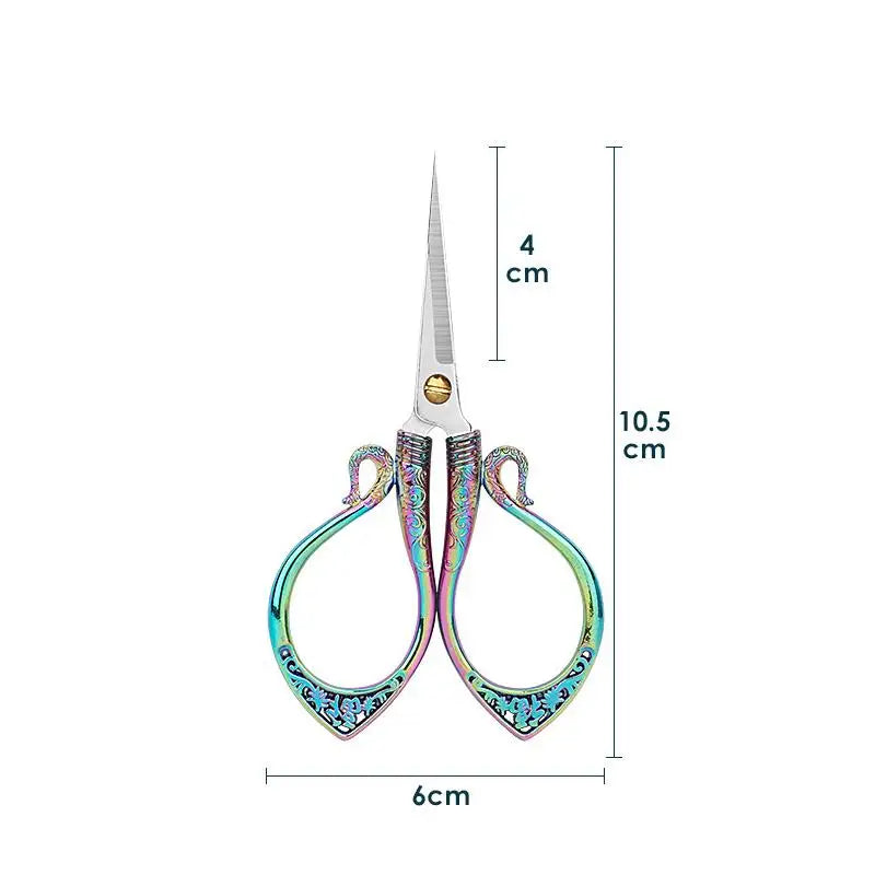 Vintage Edelstahlschere – Für Schneider & Stickerei