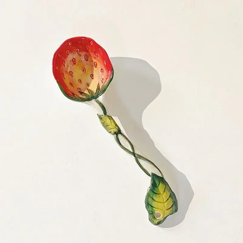 Keramik Dessertlöffel – Niedliches Design – Für Familien