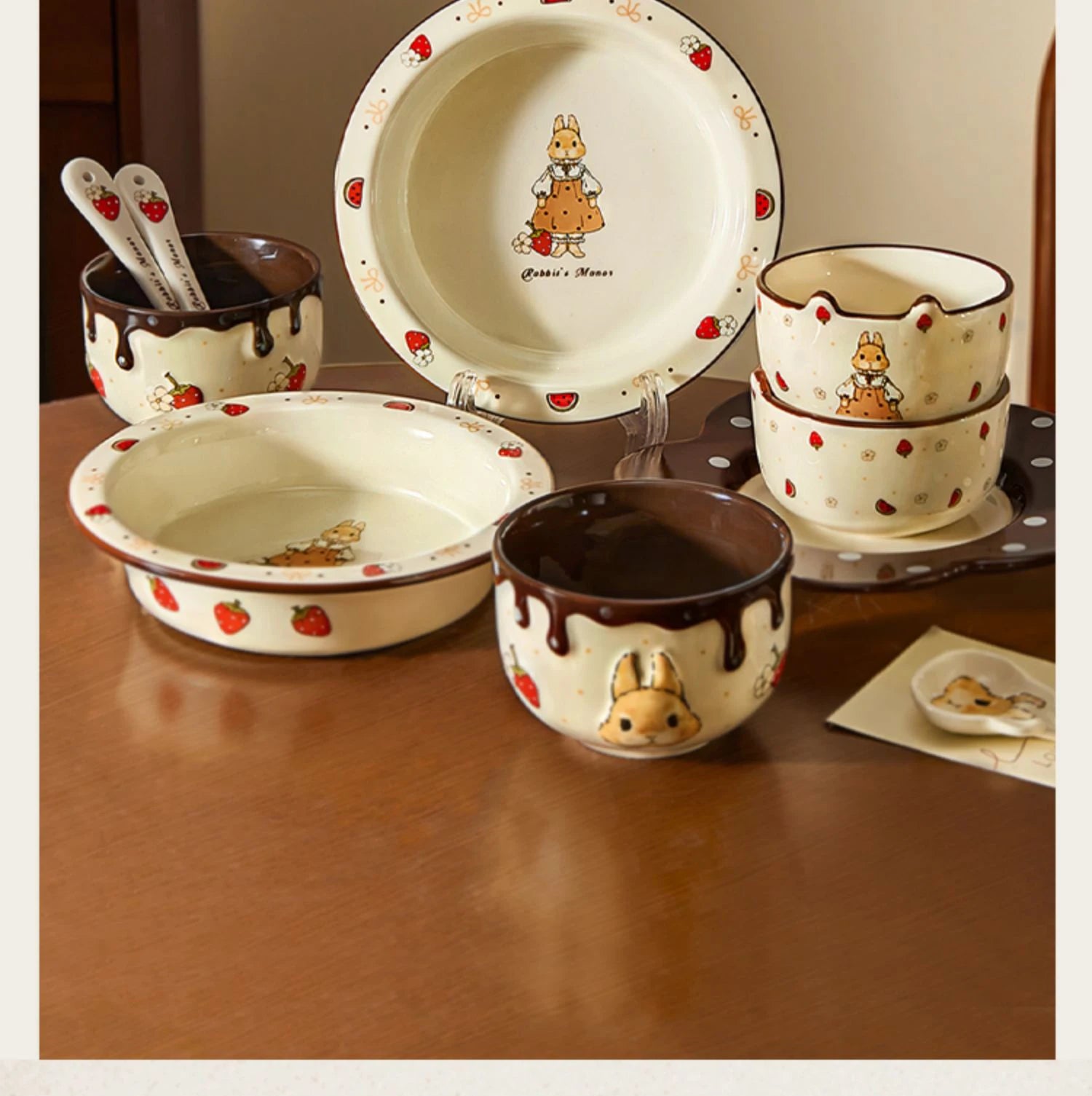 Keramik Hasenschale – Porzellan Relief Design – 11.4cm