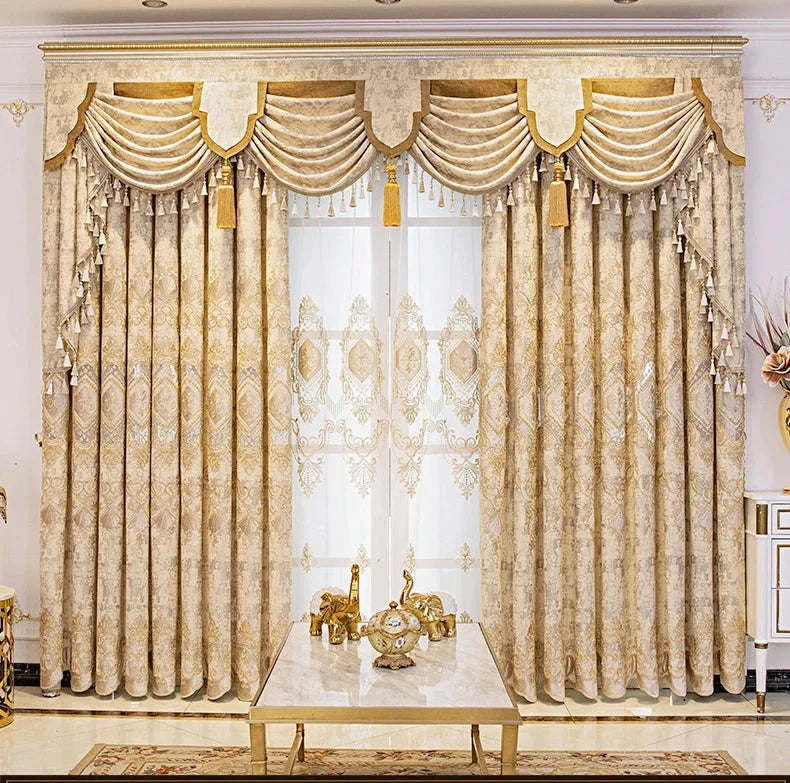 Luxus Verdunkelungsvorhänge - Europäisches Design - Massanfertigung