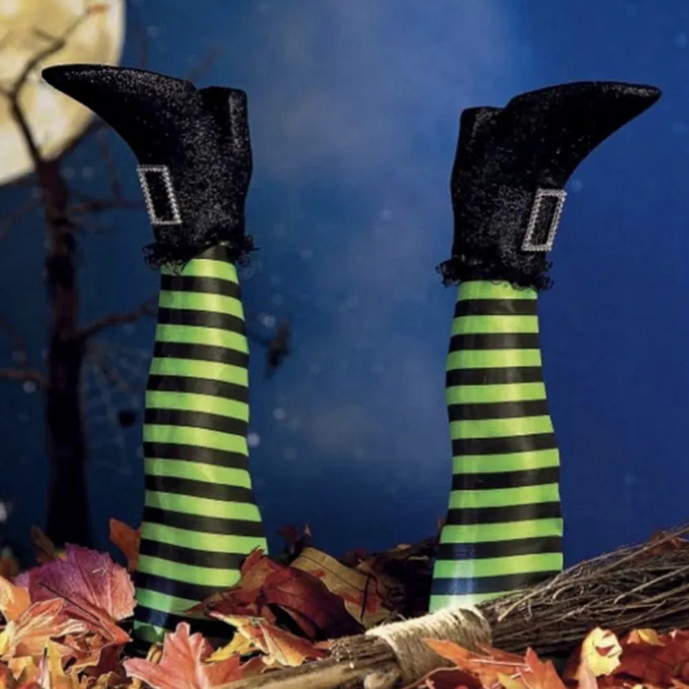 Halloween Hexenbeine Stäbe – Schaumstoff Design Aussen
