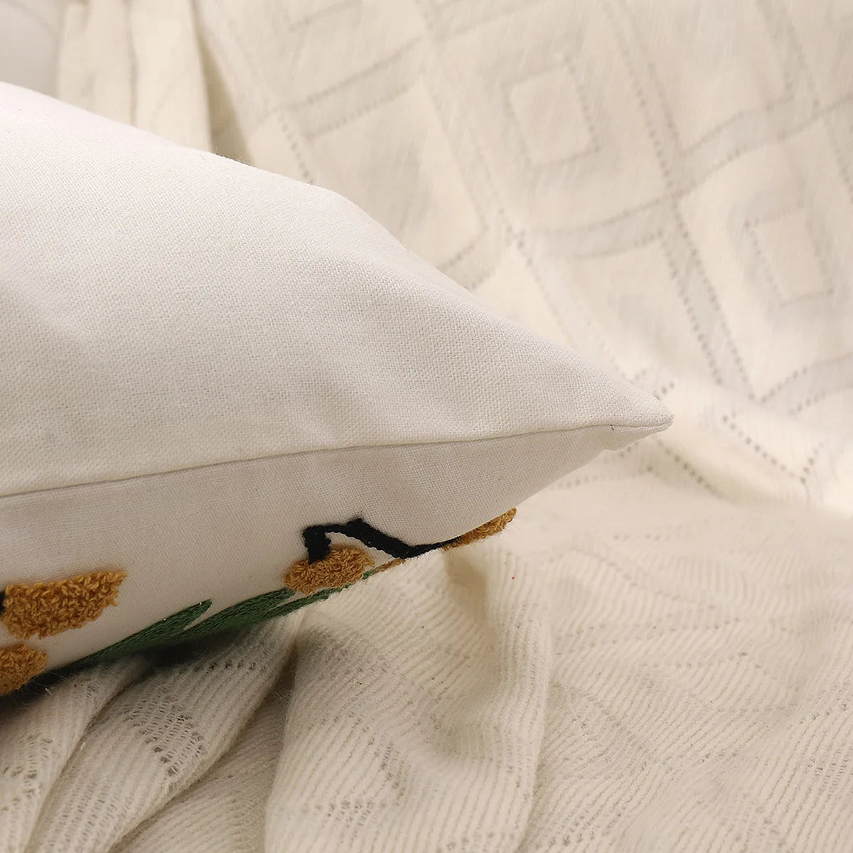 Dekokissenbezug – Rustikaler Strickstil – 45x45cm