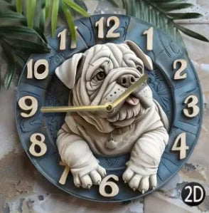 Holz Wanduhr – Modernes Design – 30x30CM