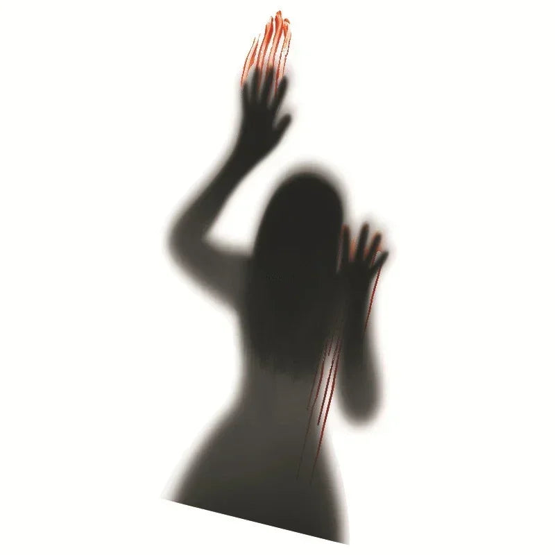 Halloween Fenstersticker – PVC Design – Schaumstoffpapier Set