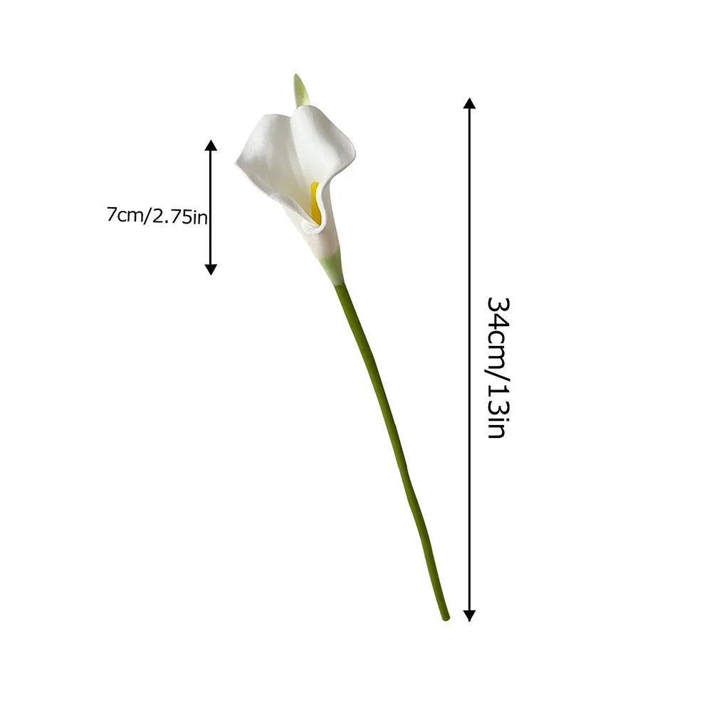 Künstliche Calla – Real Touch PU – Hochzeit Set