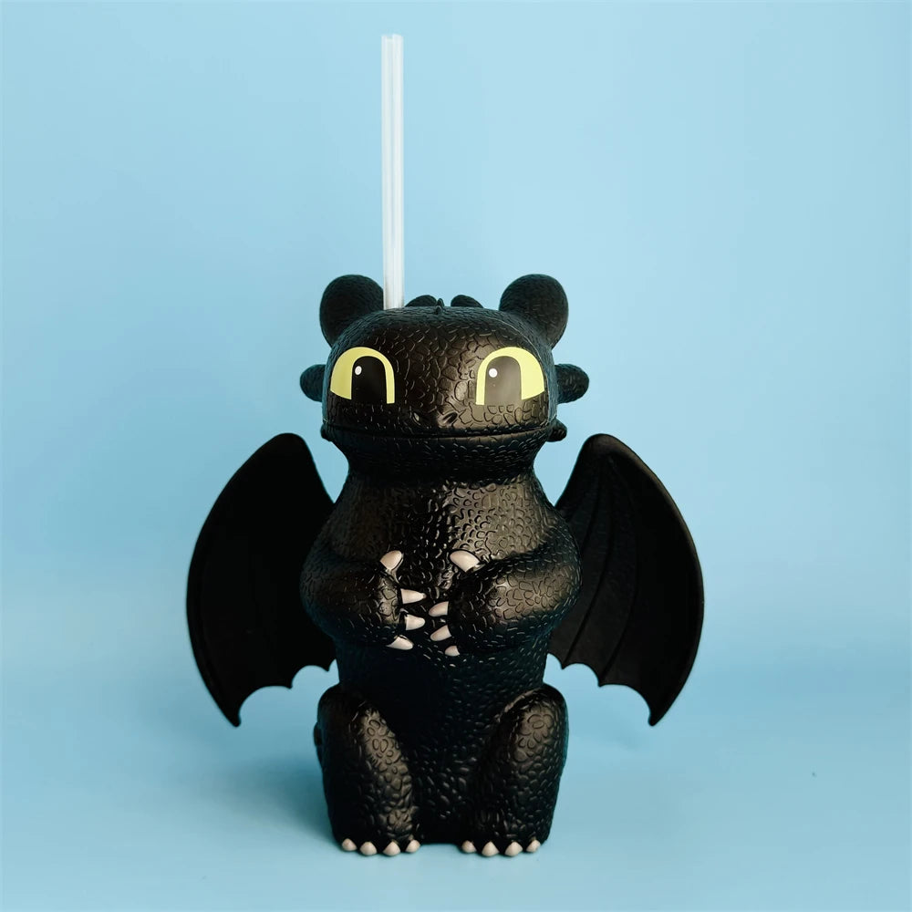 Toothless Dekorationsbecher – Stilisiertes Anime-Design 50°C Limit
