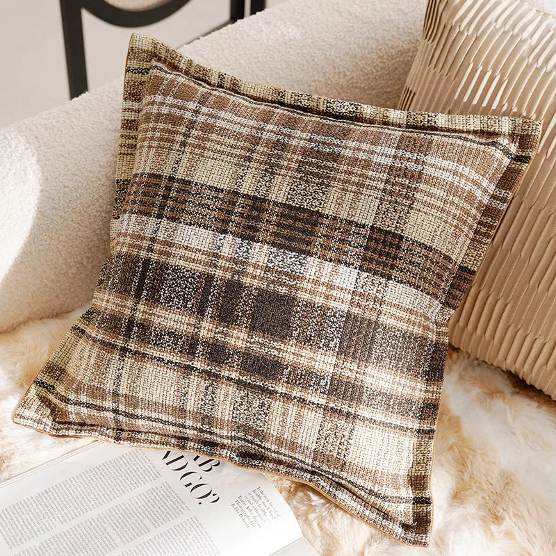 Nordisches Kissenbezug – Florales Polyester/Baumwolle – 30x50/45x45cm