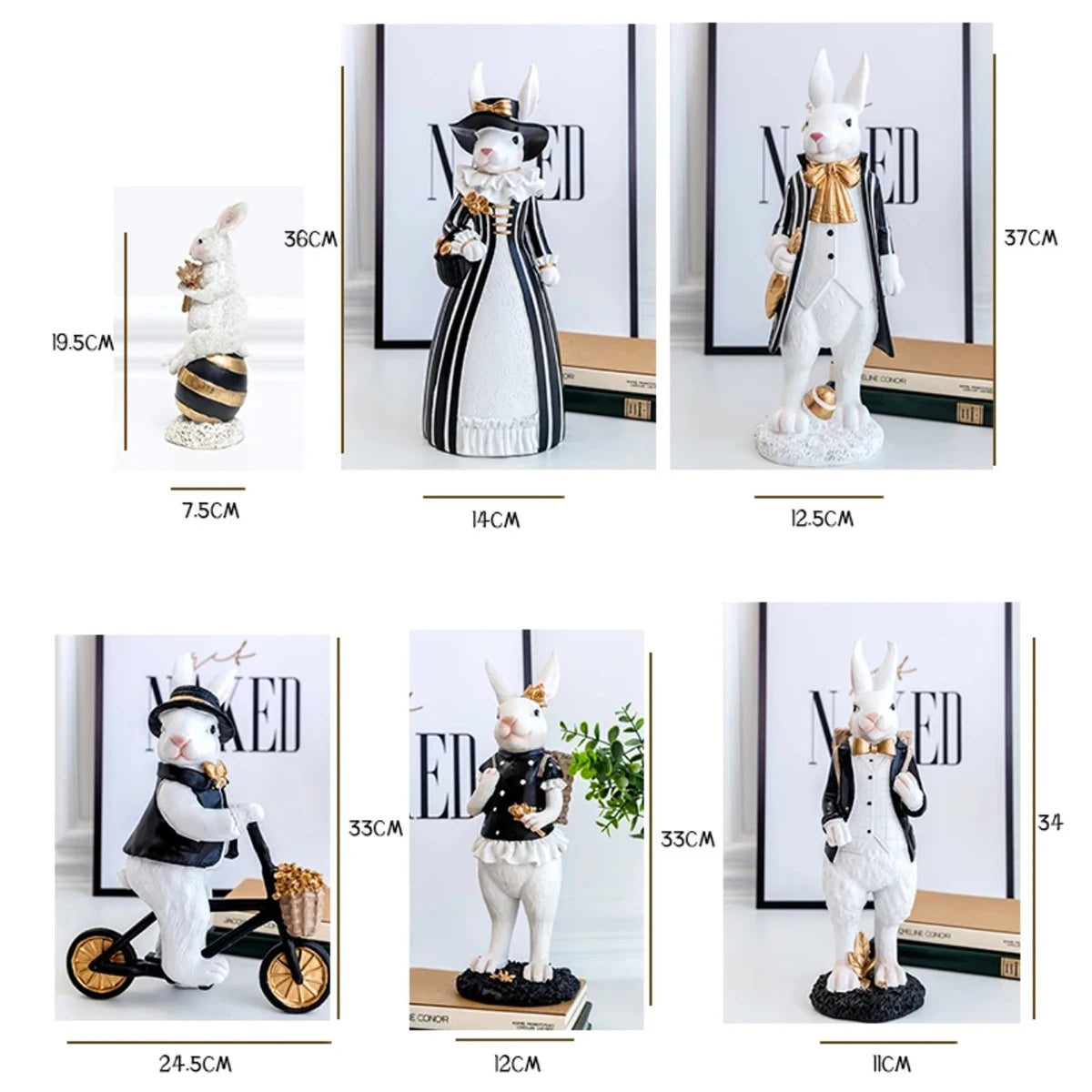 Osterhasen Resindeko – Landhausstil