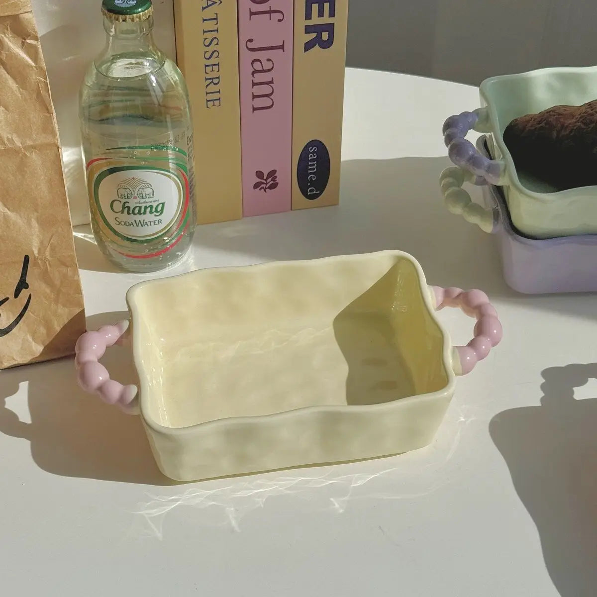 Backblech – Keramik Design – 8 Zoll Rechteck