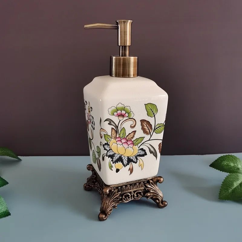 Nordic Vintage Lotionspender – Keramik Design 340ml