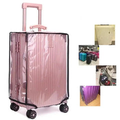 Staubfeste Kofferschutzhülle – Transparentes PVC – Reise-Essential