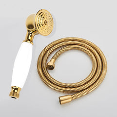 Luxus Messing Duschkopf – Goldbeschichtetes 1,5m Set
