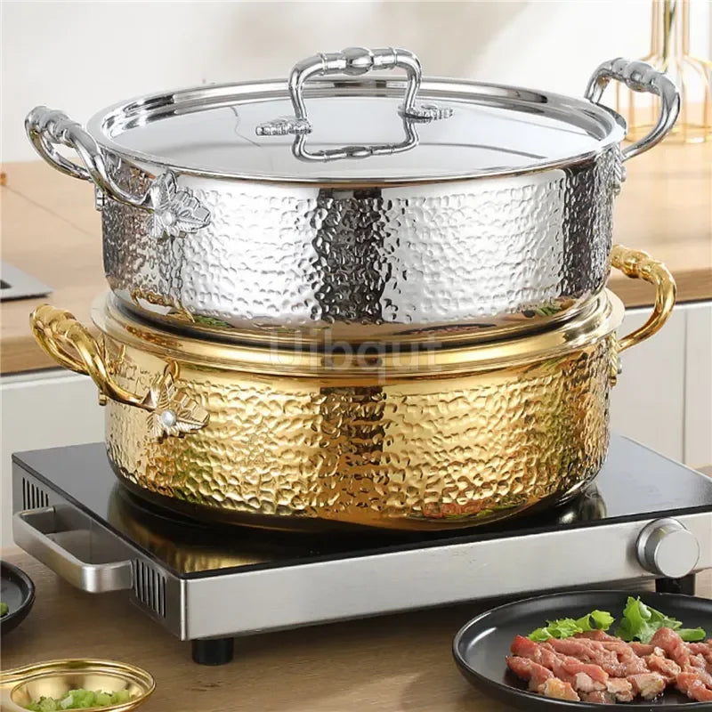 Suppentopf – Edelstahl – 26cm Doppelgeschmack