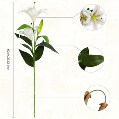 Künstliche Lilien – PU Design – Indoor Deko