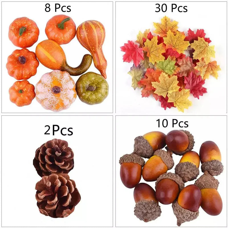 Herbstdeko-Set – PVC-Design – Vielseitig Einsetzbar