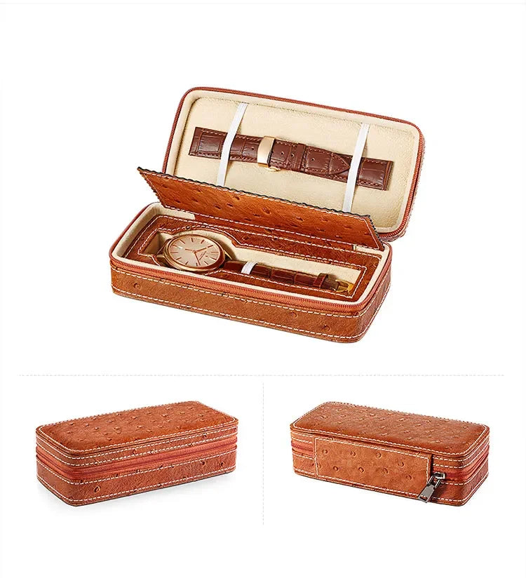 Uhrenbox Leder – Fashion & Casual – 2, 4, 8 Fächer