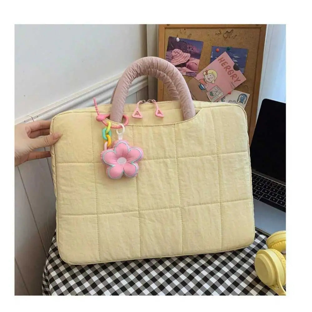 Laptop-Hülle – Polyester Karo – 14/16 Zoll Optionen