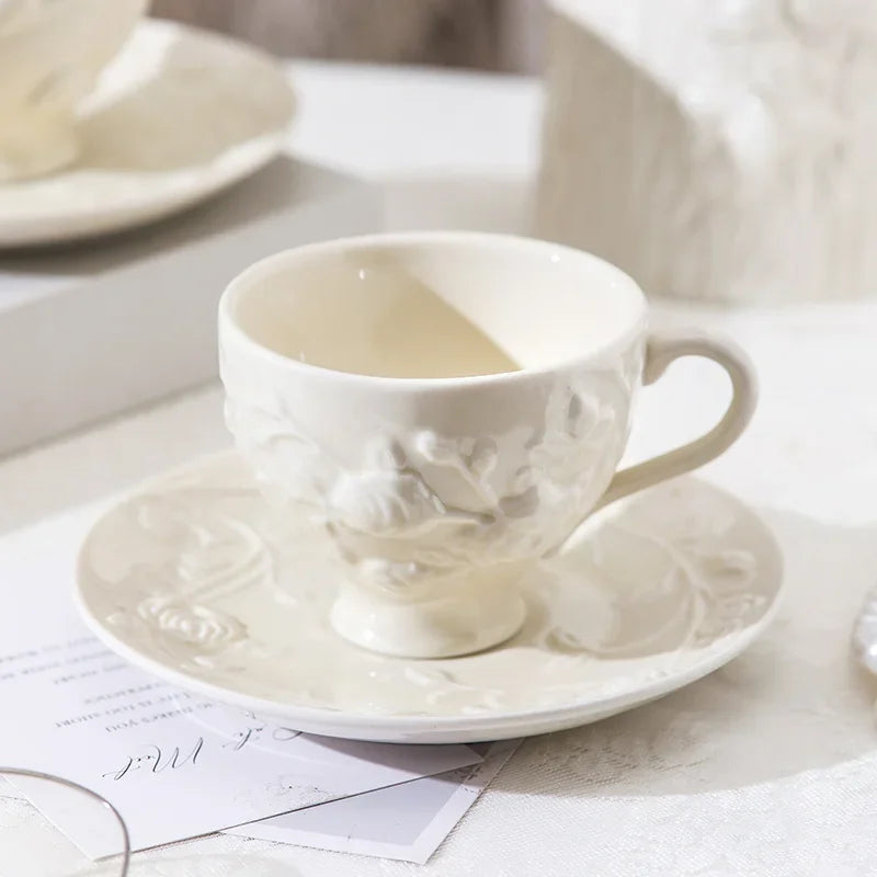 Keramik-Teeset – Porzellan Schwarz Tee – Retro Stil