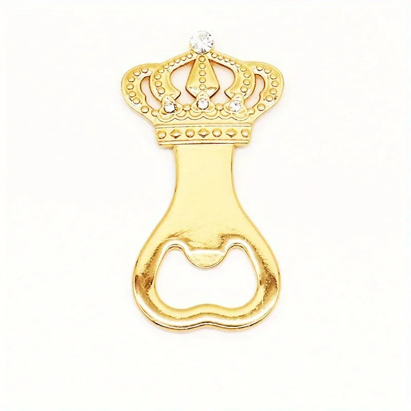 Bieröffner – Goldene Zinklegierung – Hochzeitsgeschenk