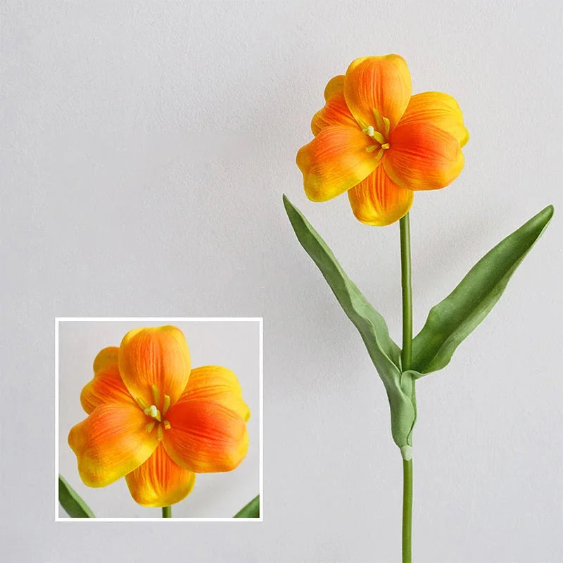 Künstliche Blume – Retro Seide Design – 49 cm Deko