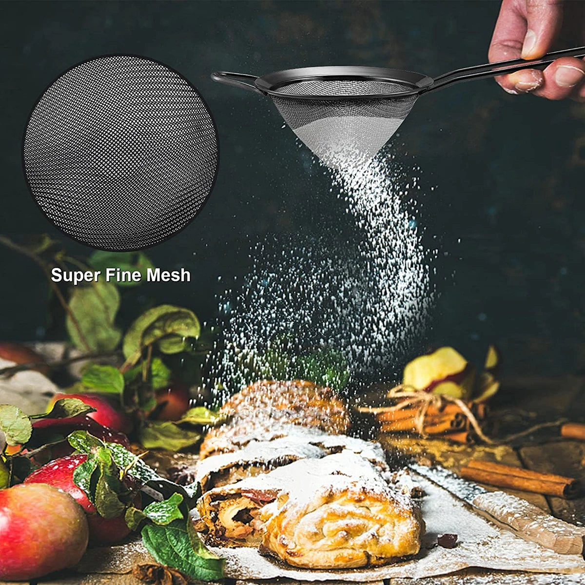 Sieb – Edelstahl – 8.5cm x 23cm