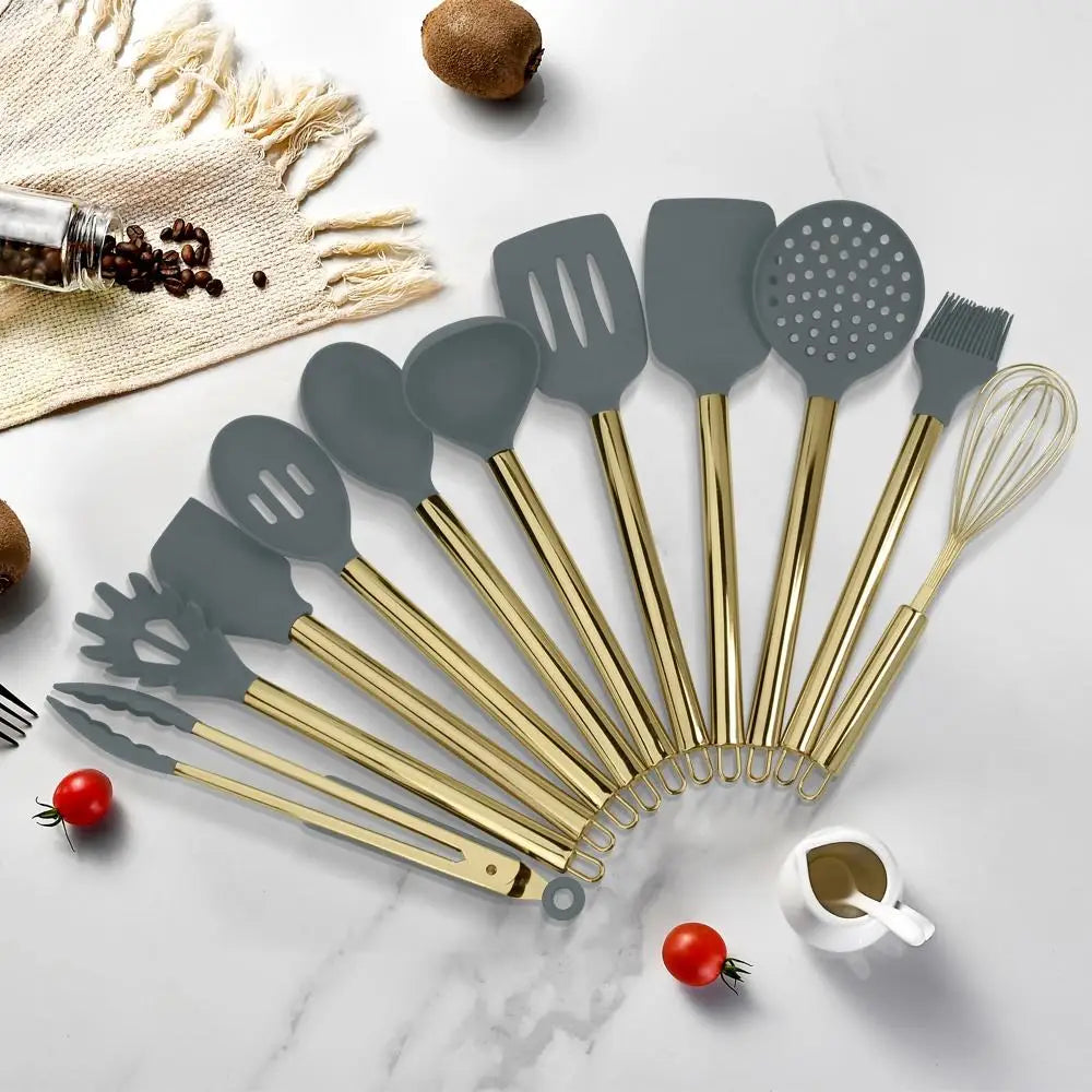 Silikon Küchentool Set – Umweltfreundlich, Kochutensilien