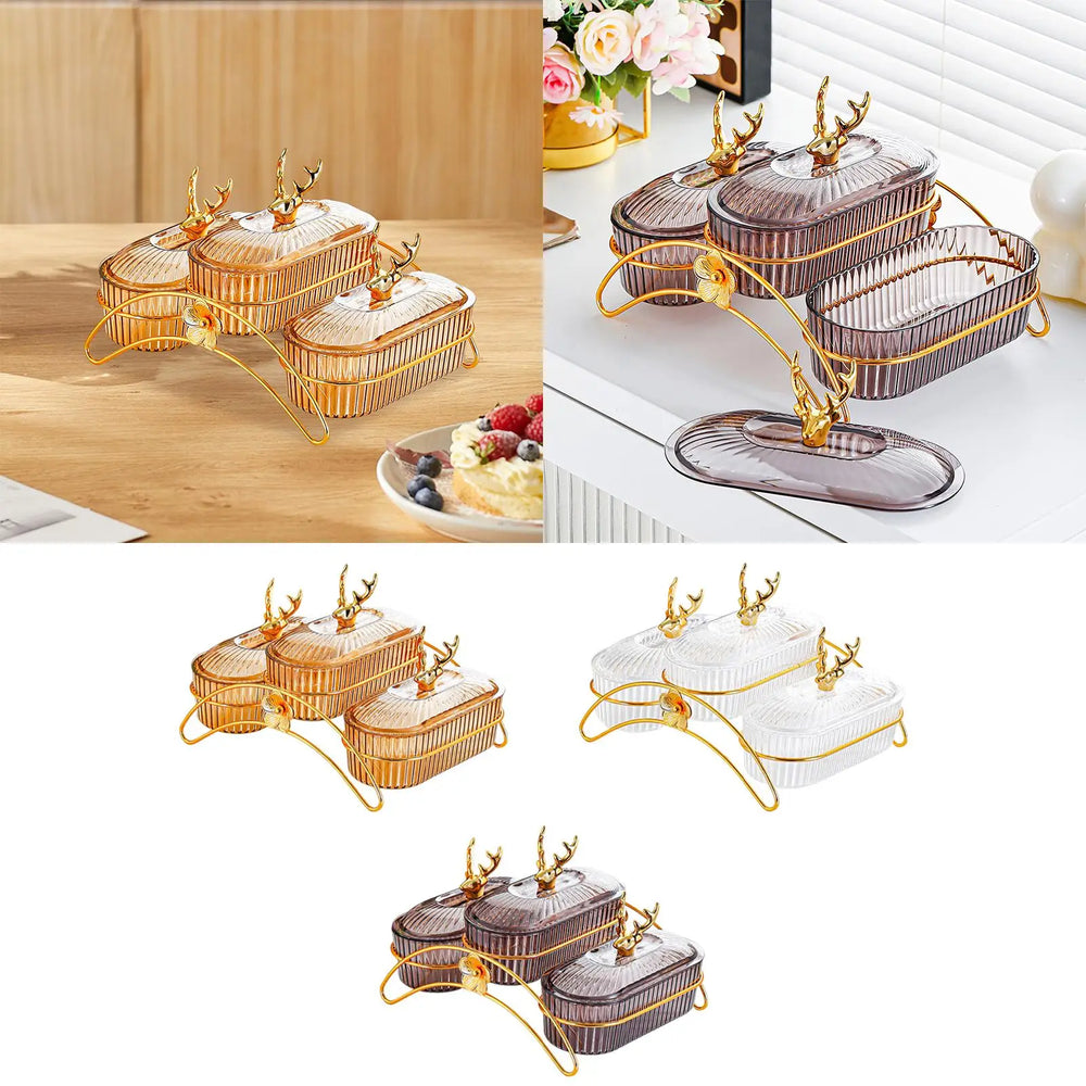 Snackteller – Kreatives Design – 24.5x17.5x15 cm