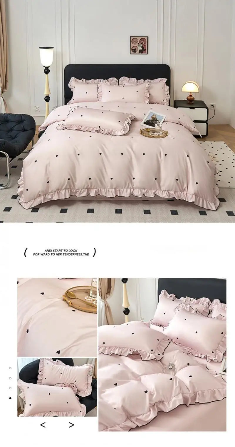 Sommer Bettwäsche Set – Satin Look – Hautschmeichler