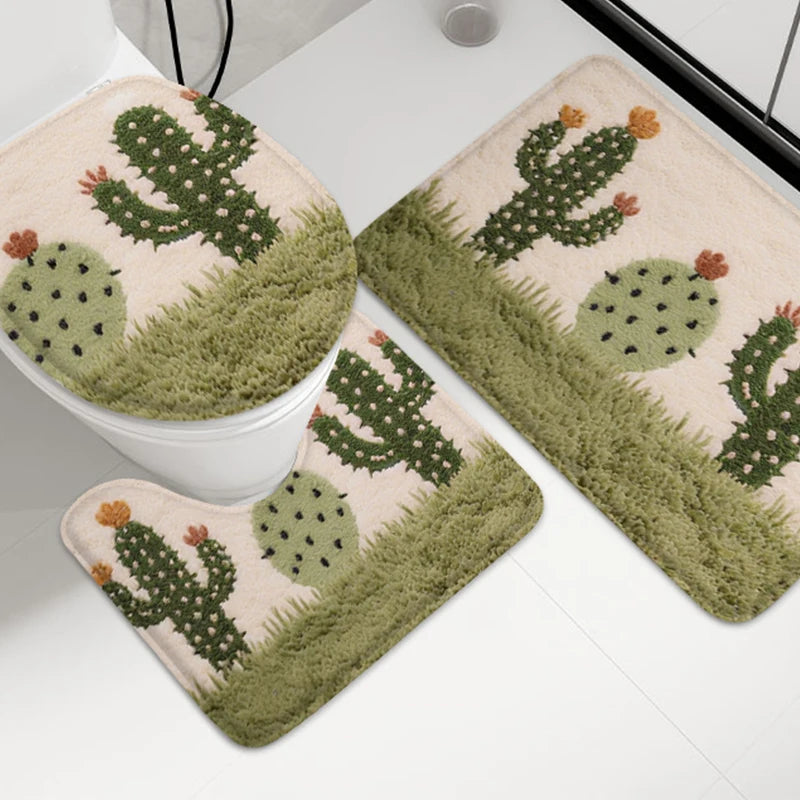 Sommerflorales Anti-Rutsch-Matte – Modernes Gummidesign