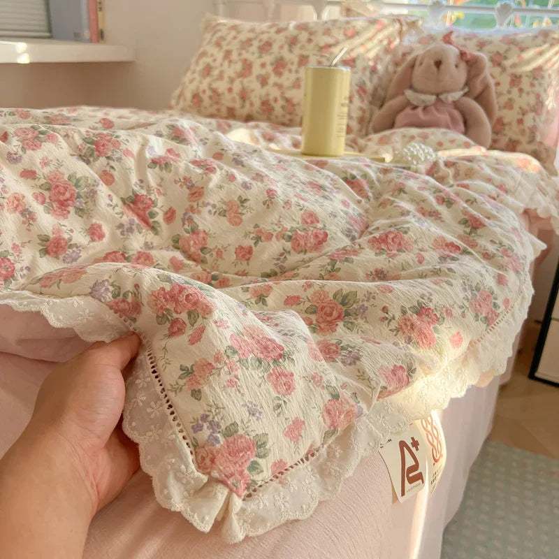 Handgemachte Baumwoll-Sommerdecke in Farbe 4, Grösse 150x200 cm