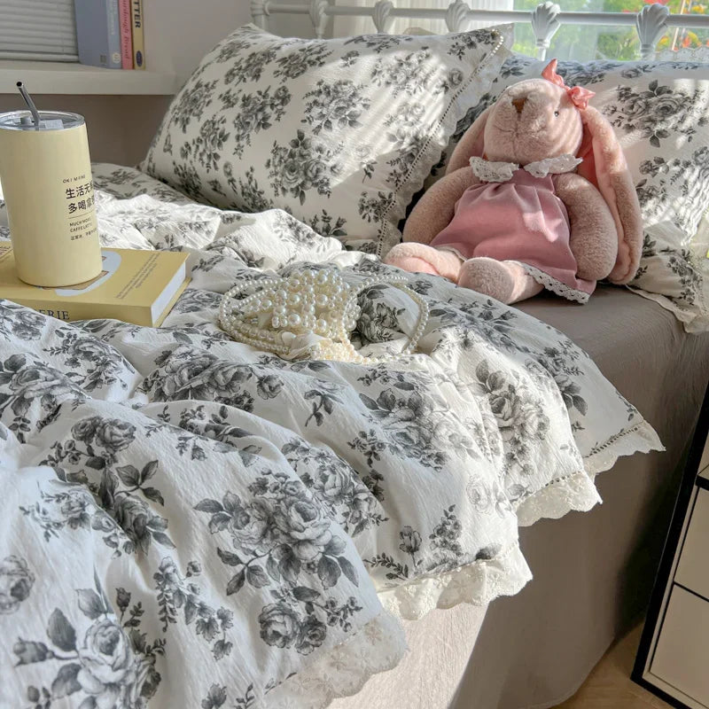 Handgemachte Baumwolle Sommersteppdecke in Farbe Blau, Grösse: 150x200 cm